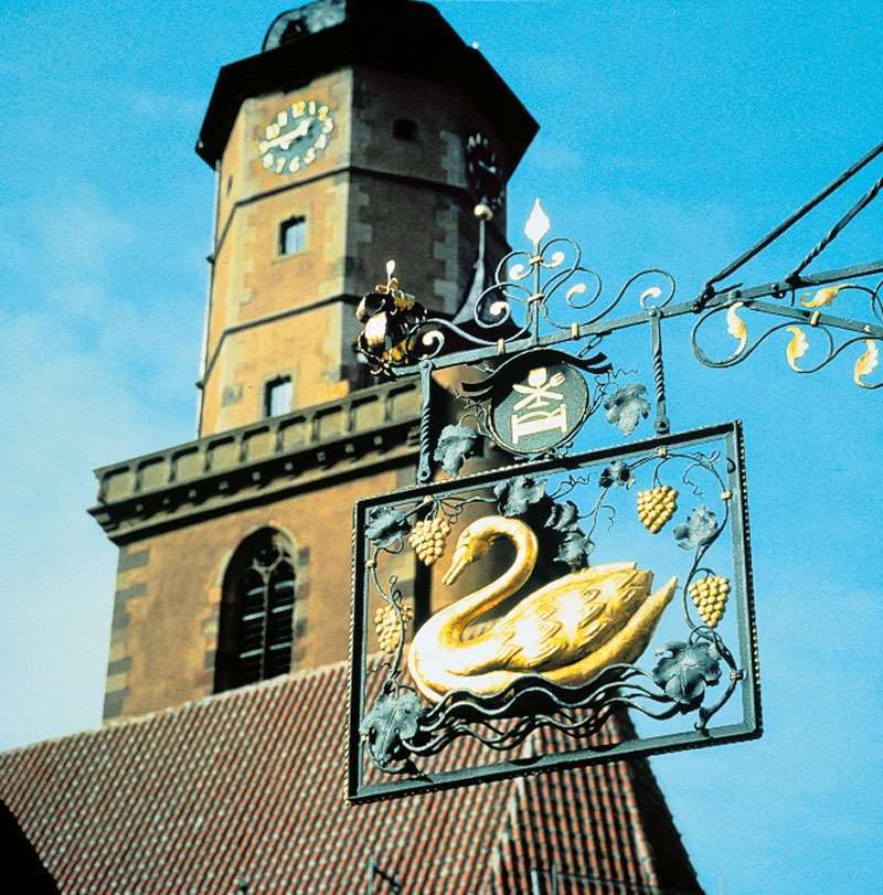 Romantik Hotel Zur Schwane Фольках Екстер'єр фото